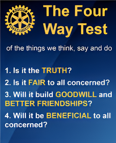 The Four Way Test - Rotary